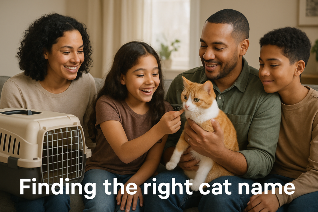 Finding the Perfect Name for Your New Cat